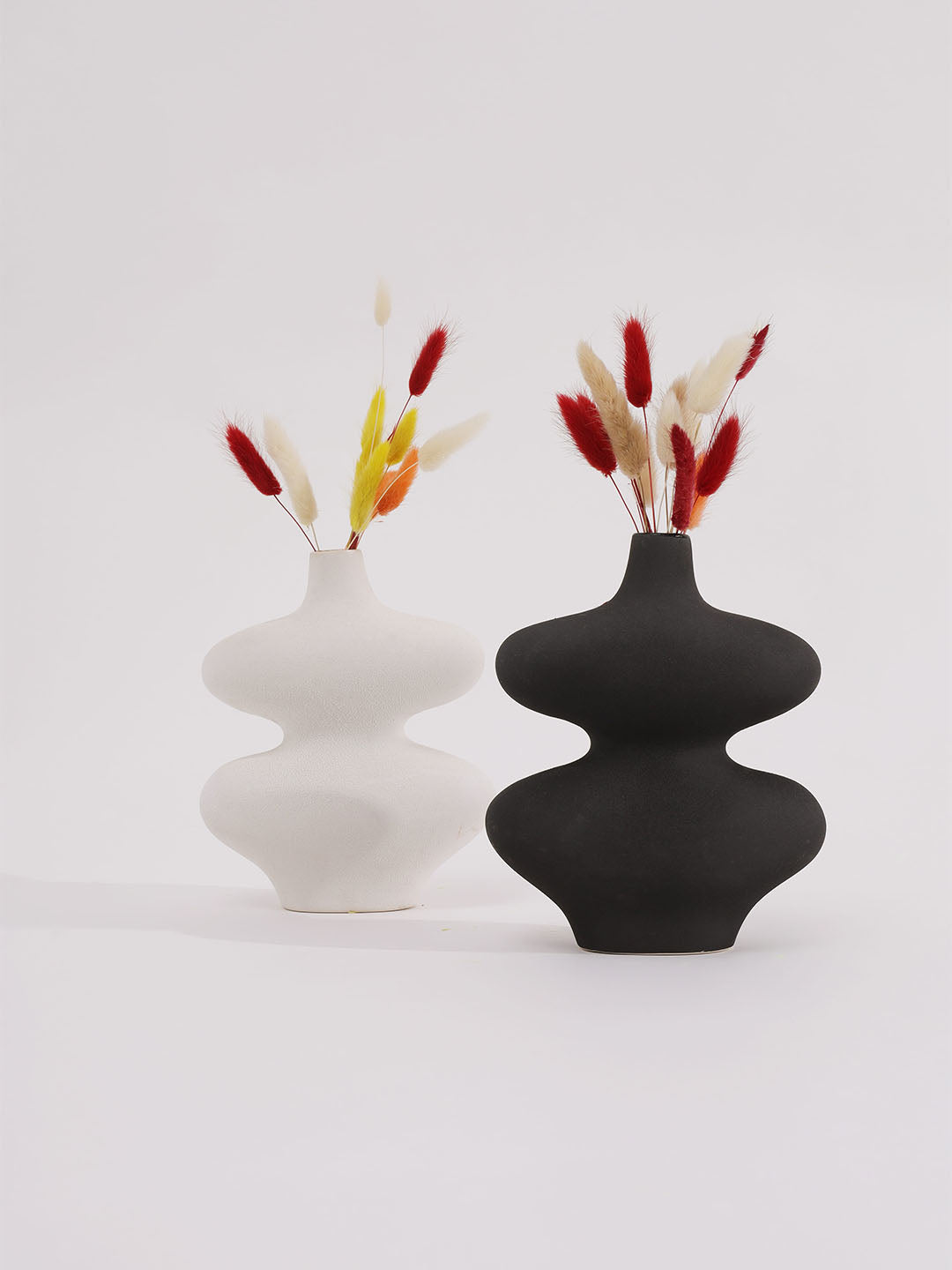 Infinity Vase White Set of 2