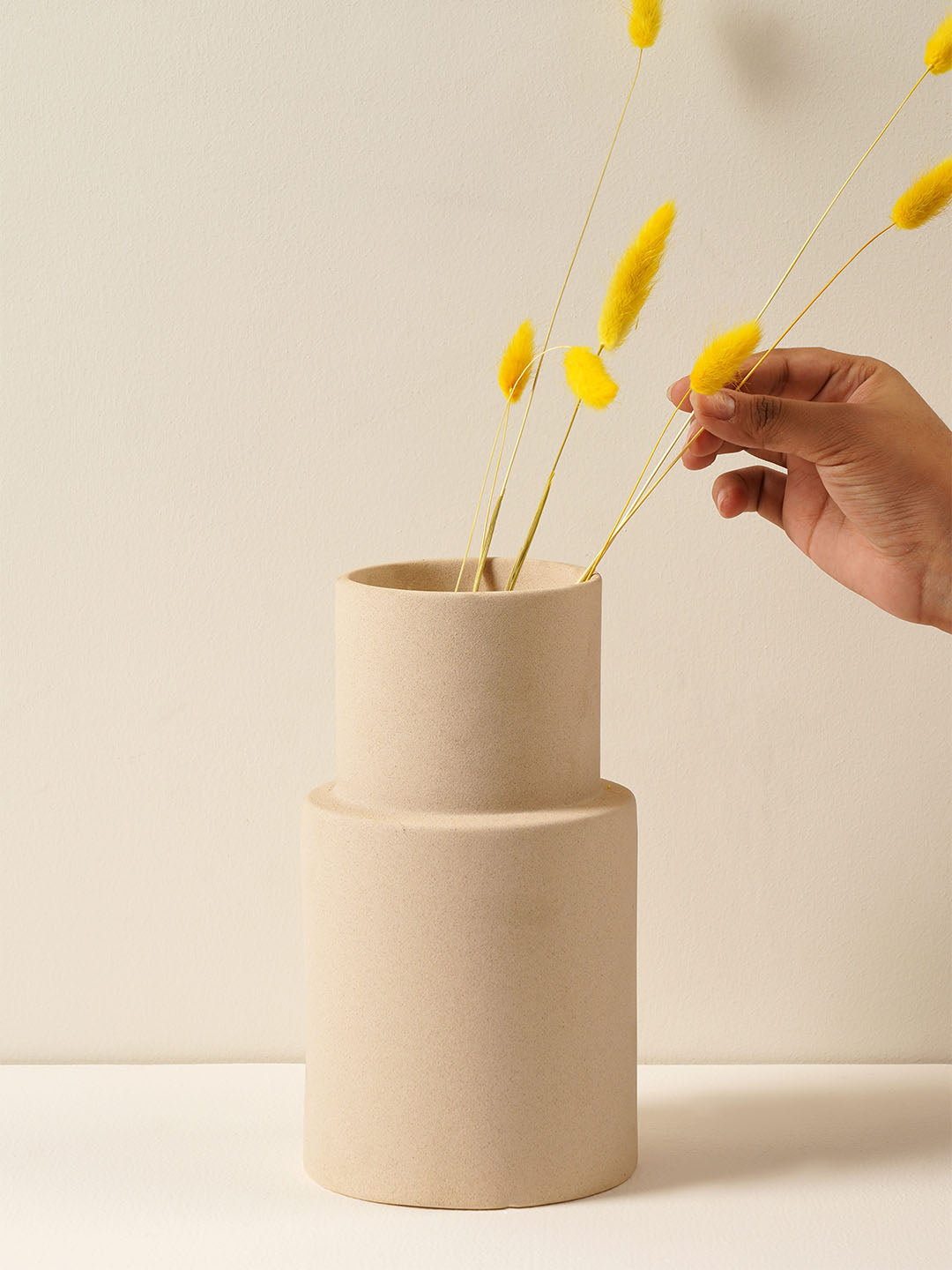 Kane Vase Biege