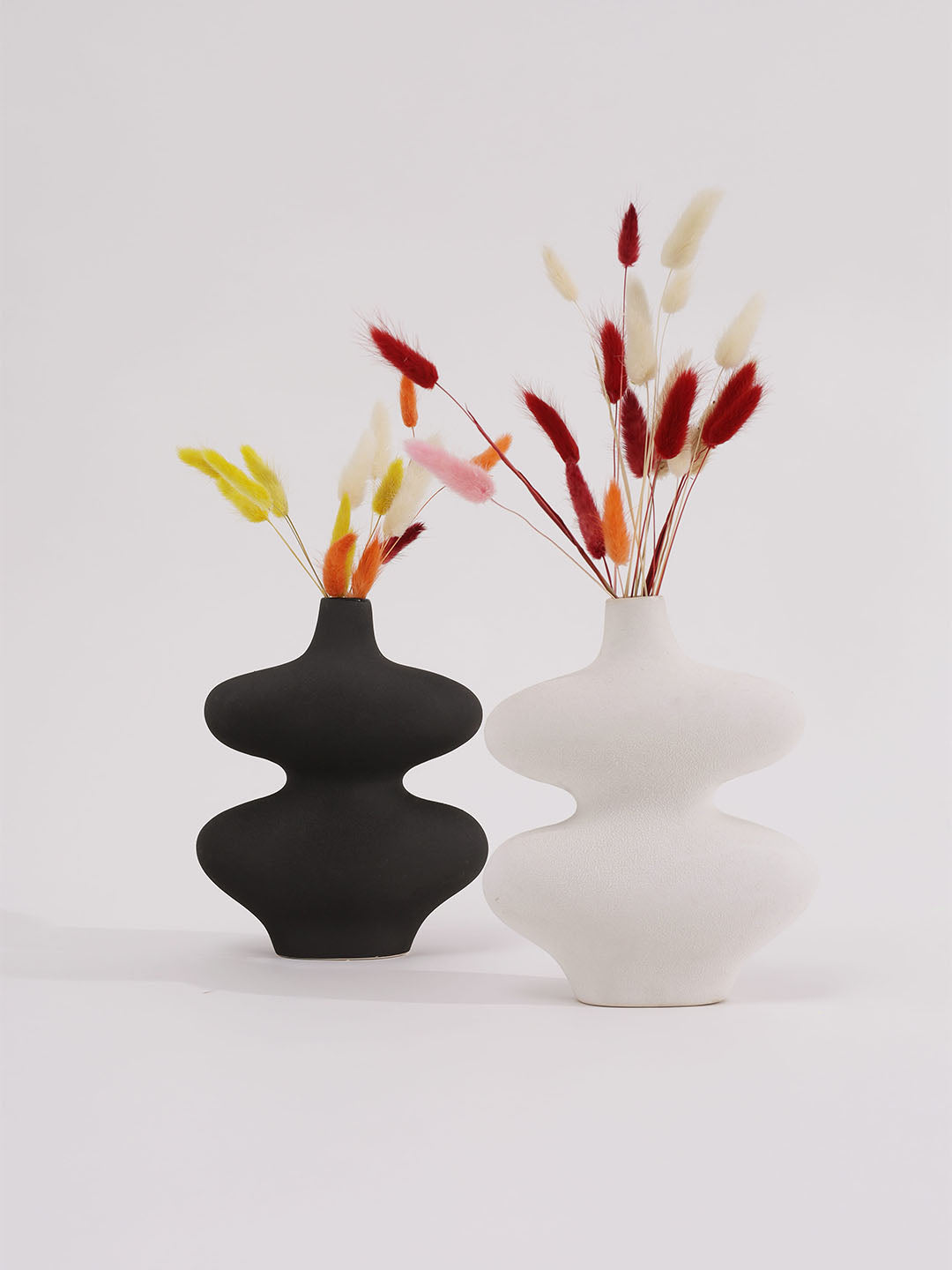 Infinity Vase White Set of 2