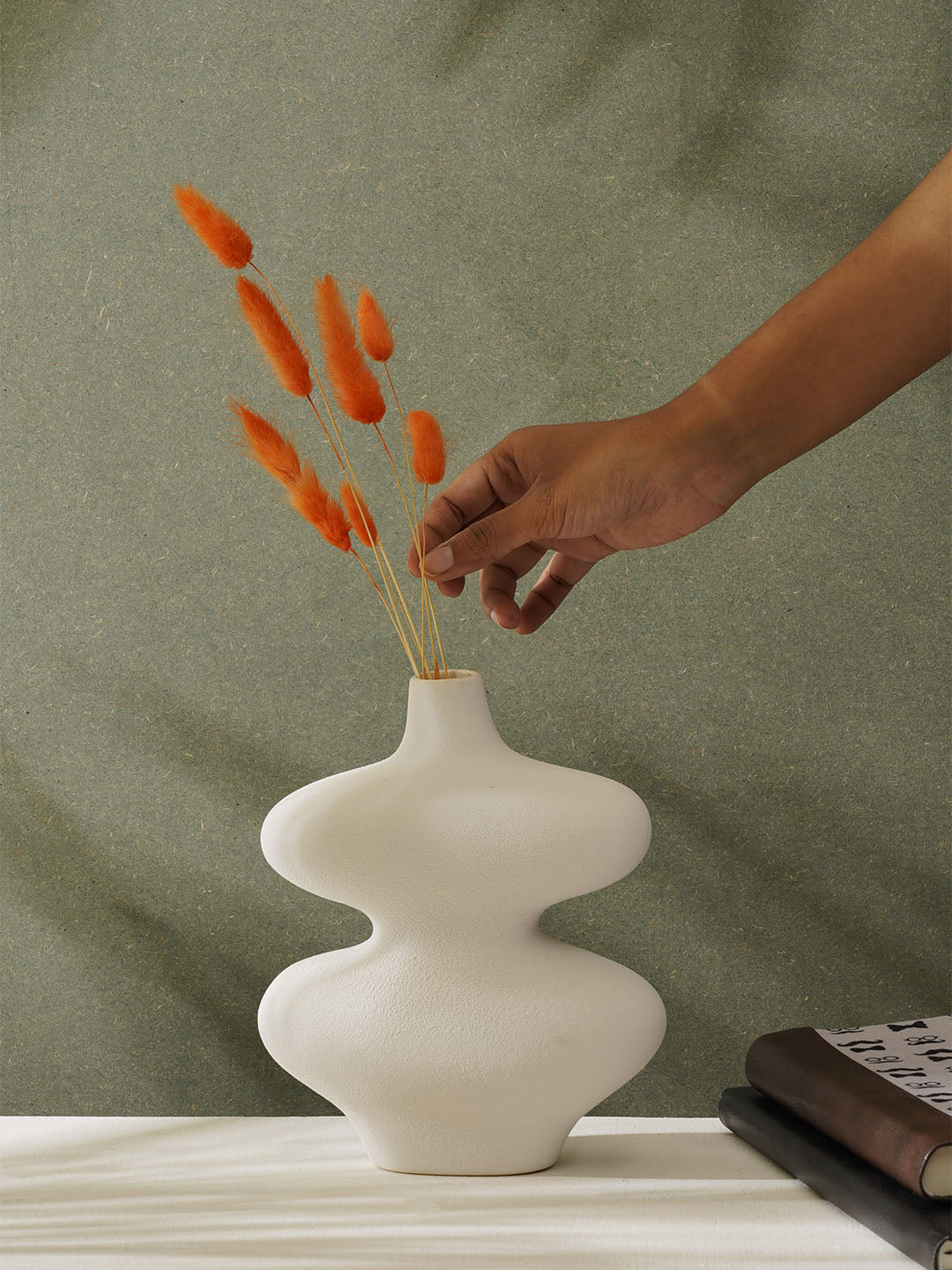 Infinity Vase White Set of 2