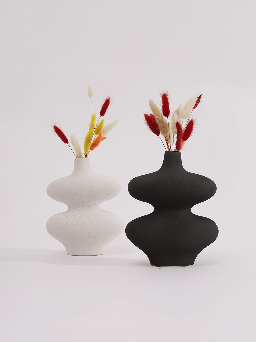 Infinity Vase White Set of 2