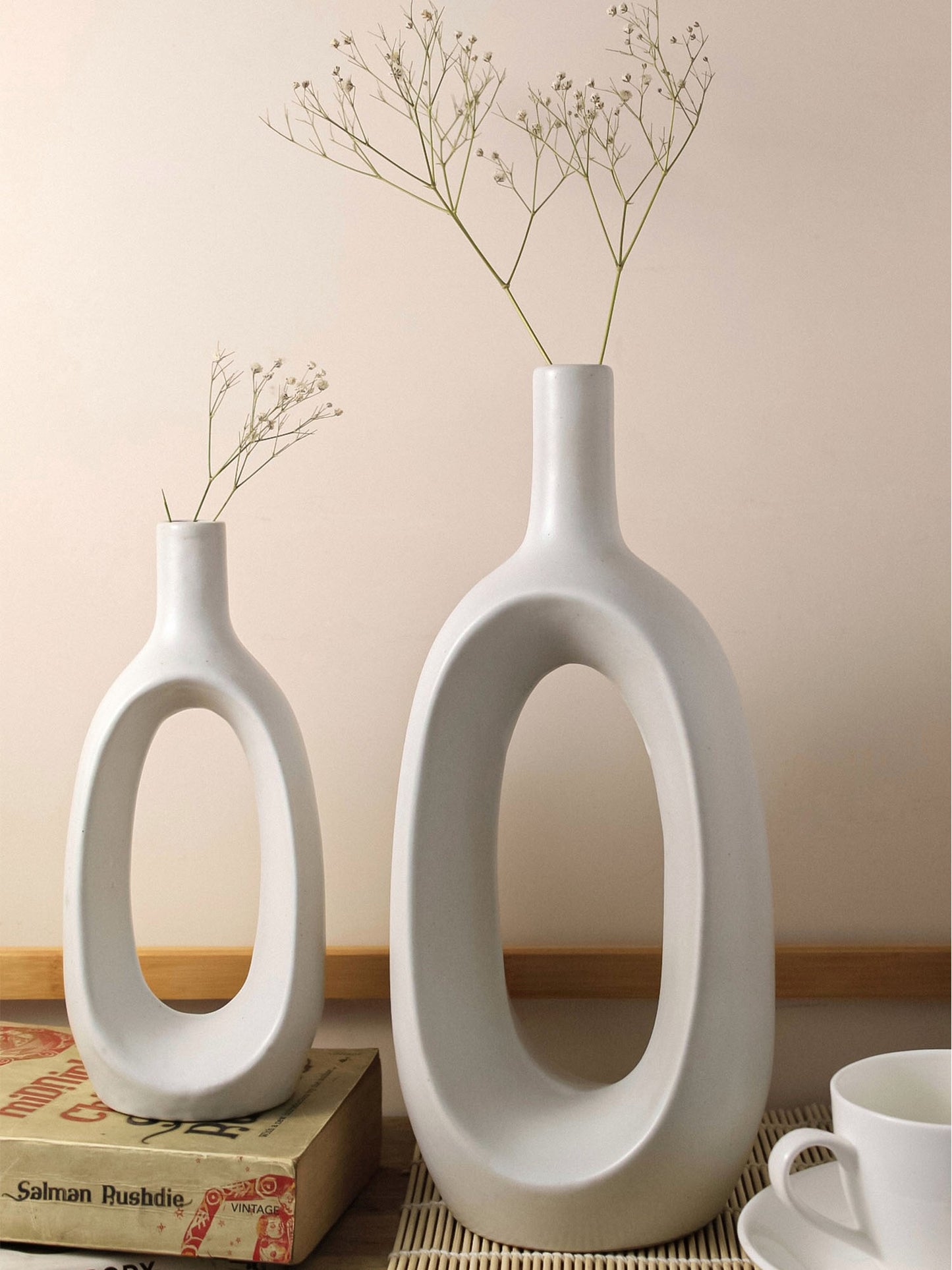 Kieko Vase White Set of 2