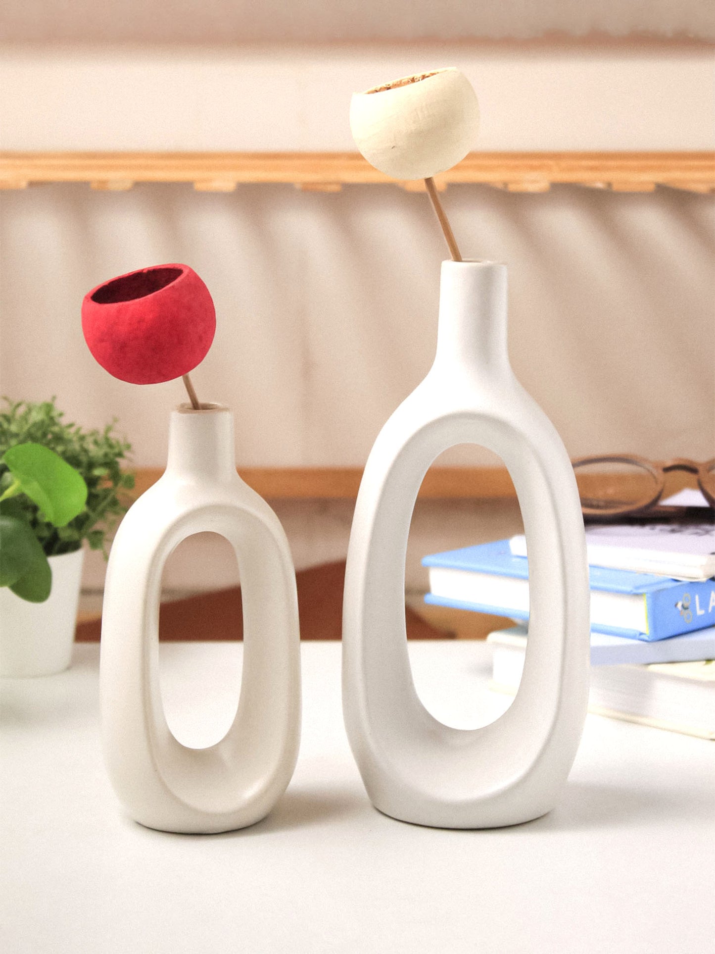 Kieko Vase White Set of 2
