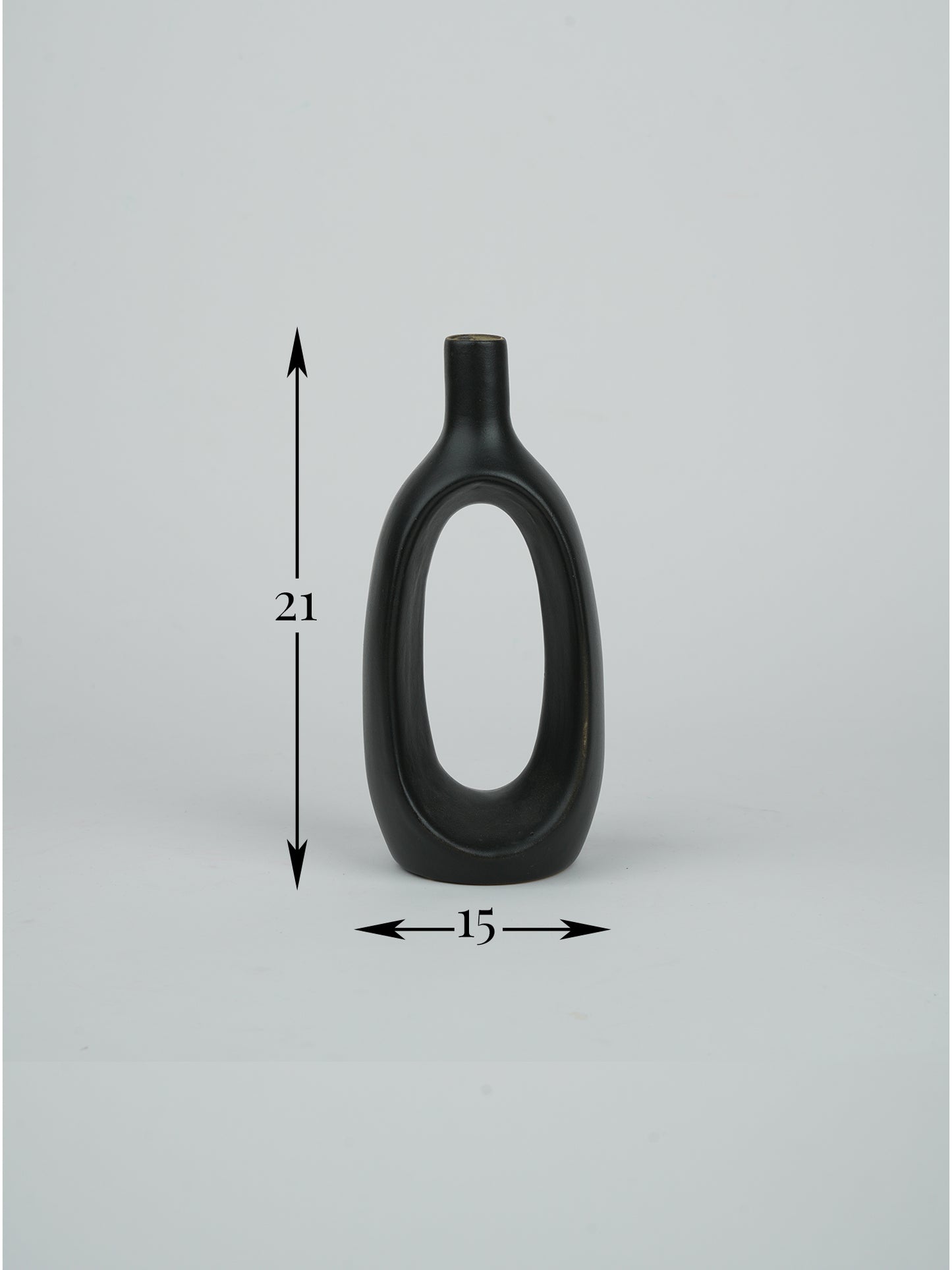 Kieko Vase Black Set of 3
