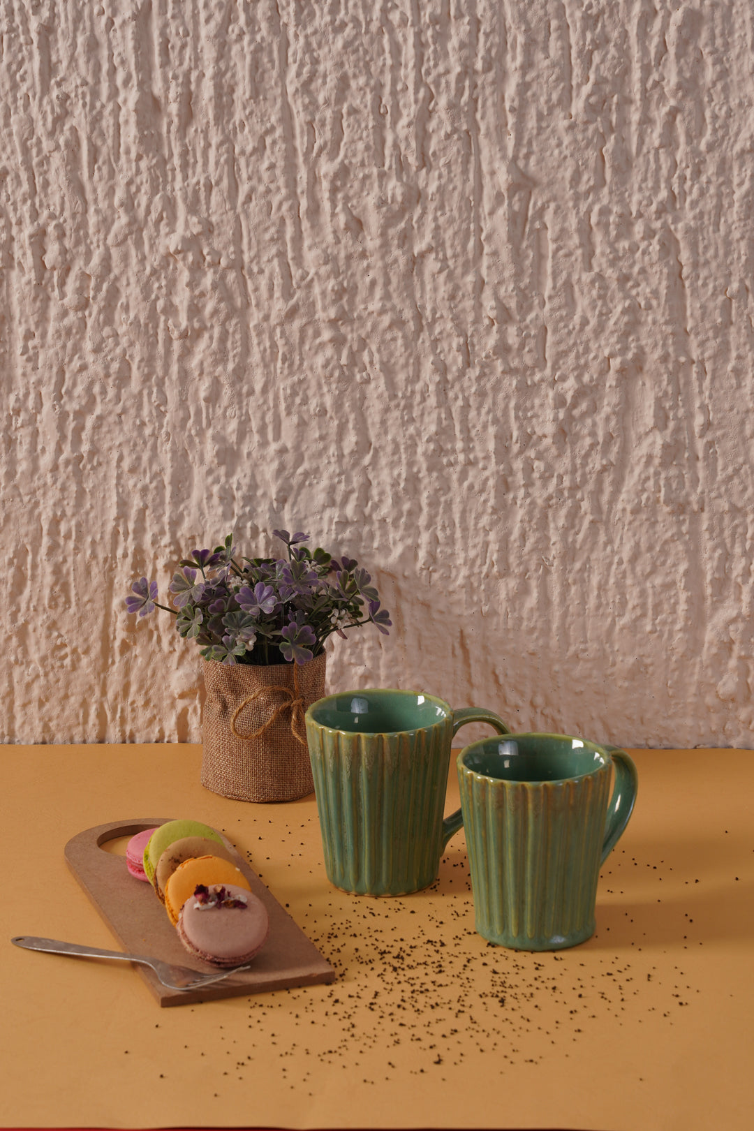 Stripped Mugs set of 2