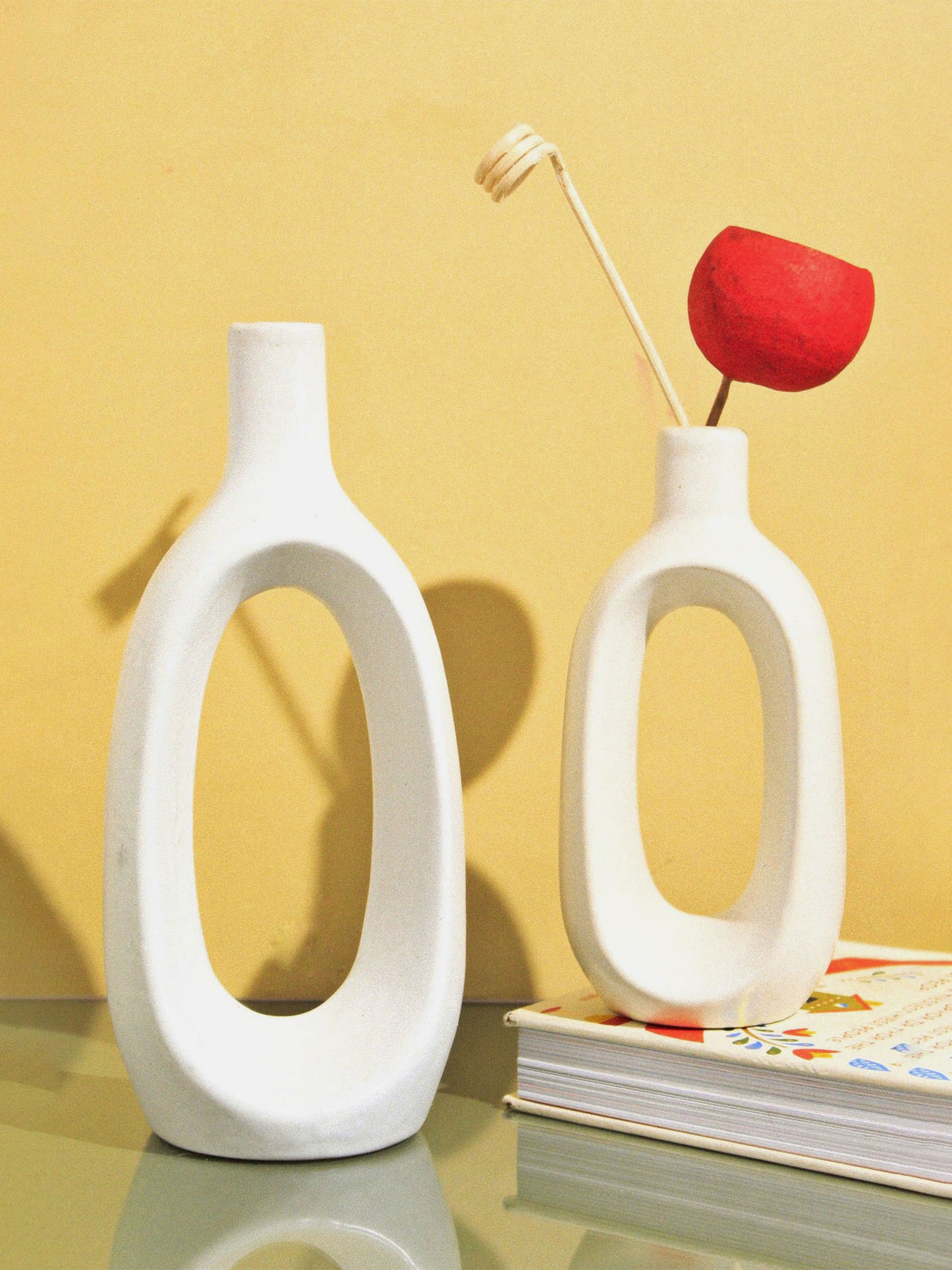 Kieko Vase White Set of 2
