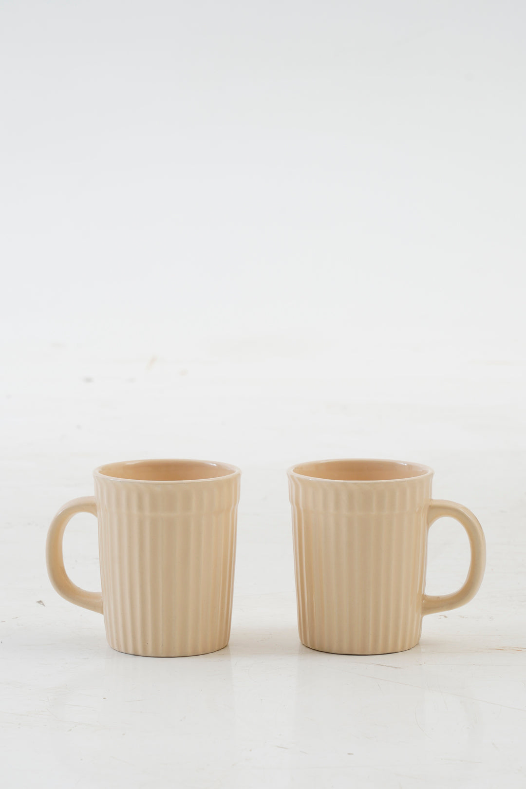 Liny Peach Coffee Mugs set of 2