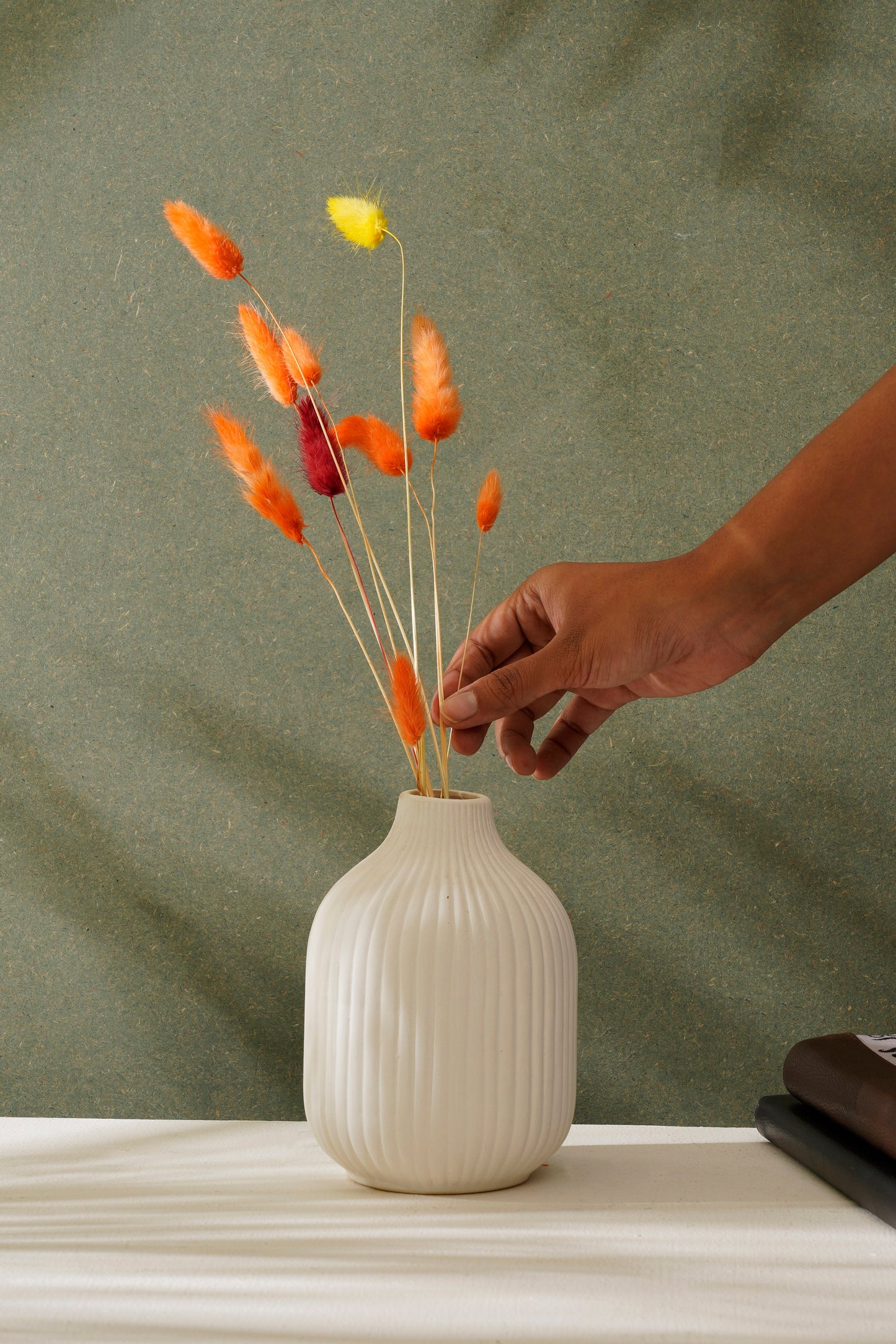Ivory Vase Medium