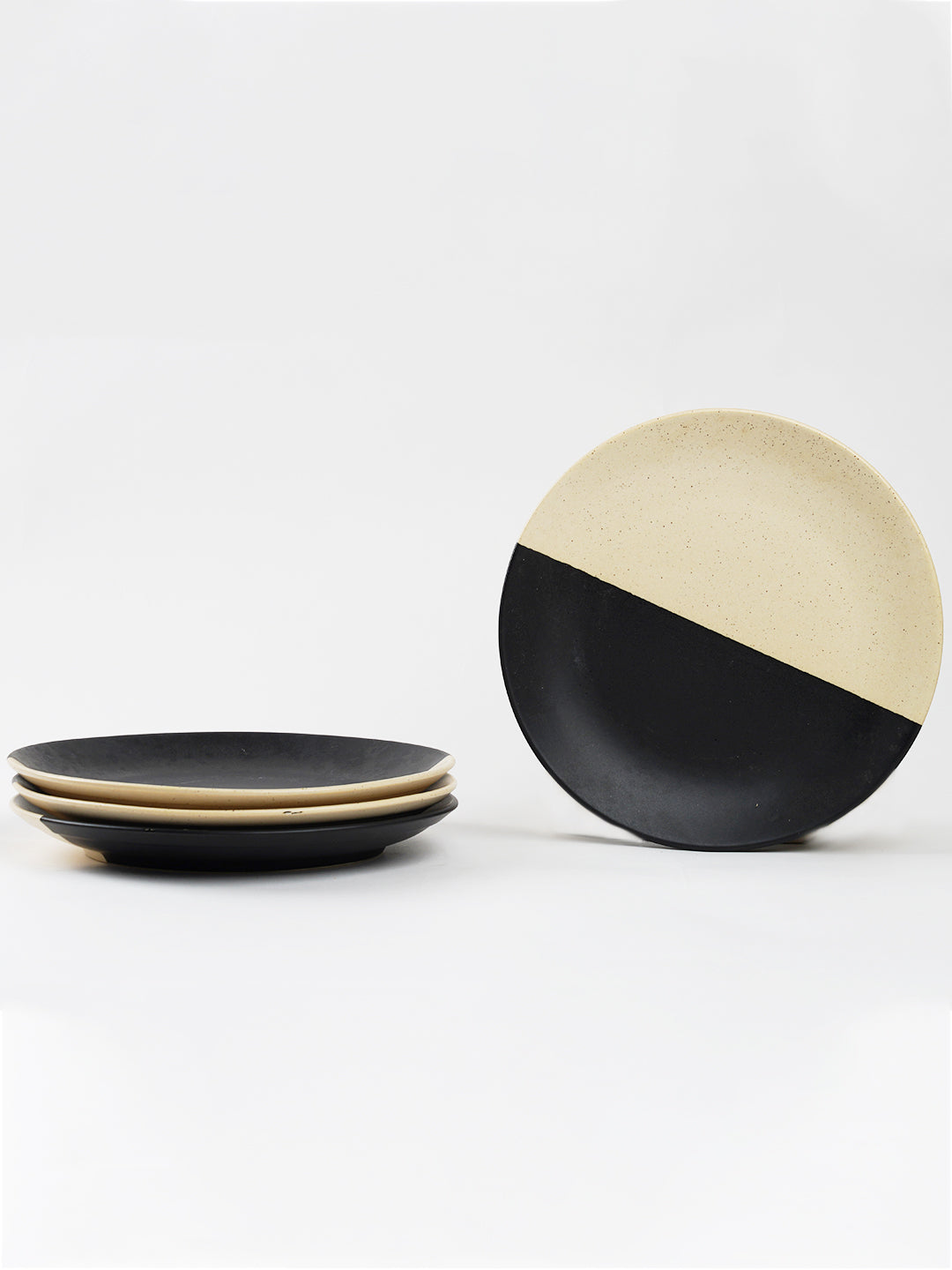 Soiree Half Moon Dinner Plate- Set of 4