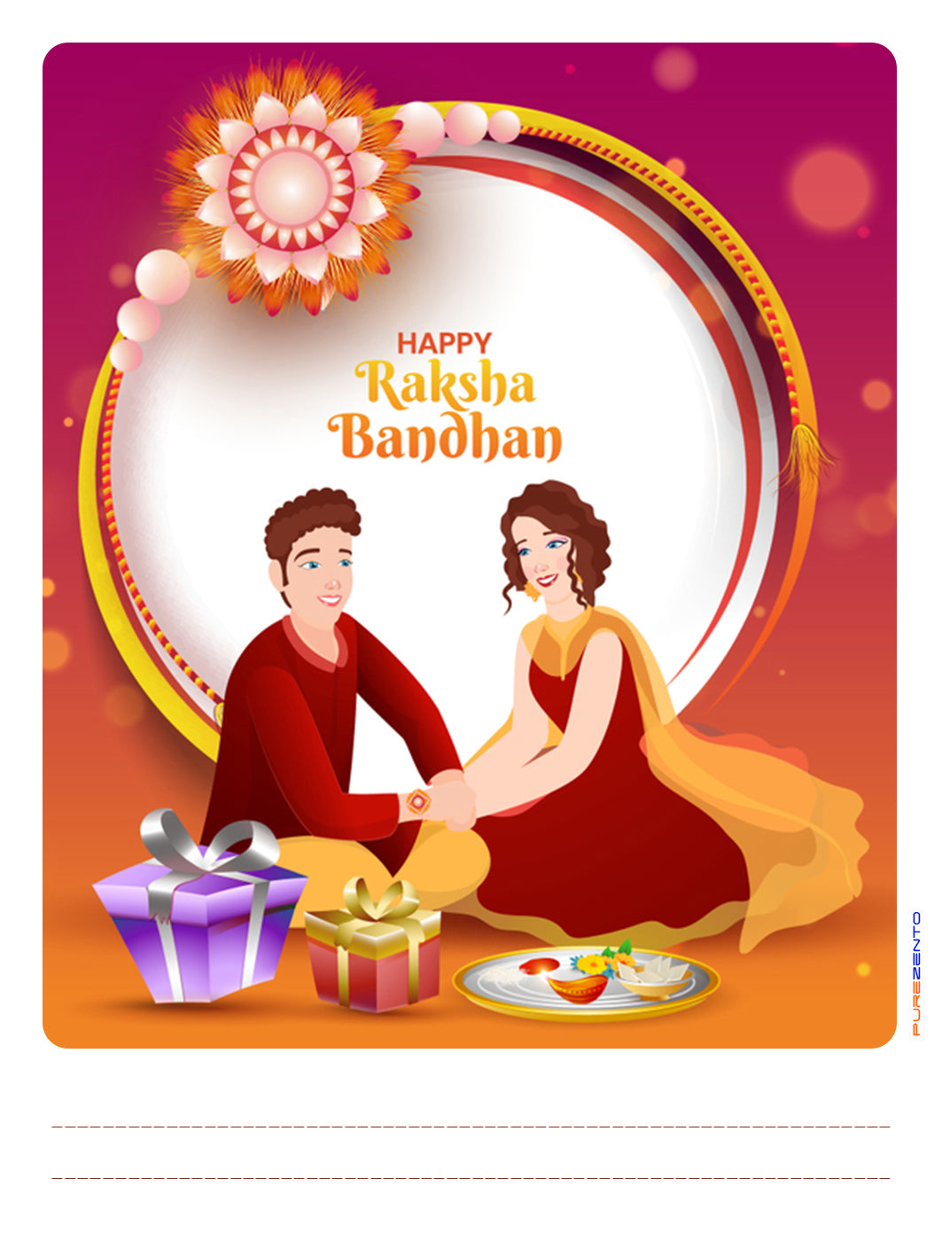 Dhaga Religious Rakhis Set of 3