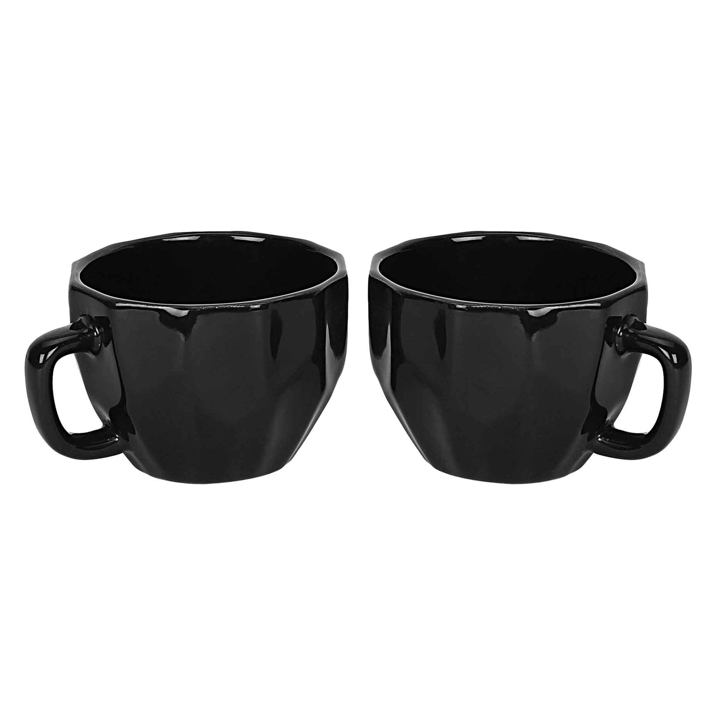 Black Diamond Cut Cup Pack of 2 Set