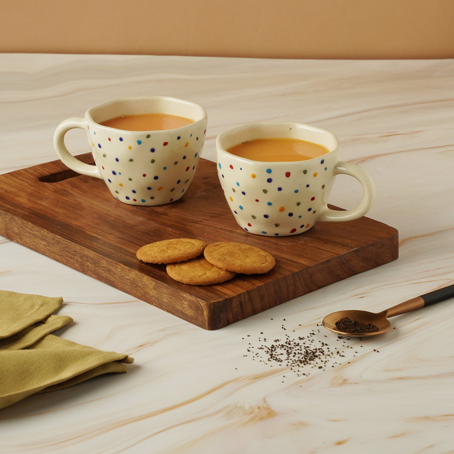 Bohemia Multicolor Dot Essence of Luxury Living