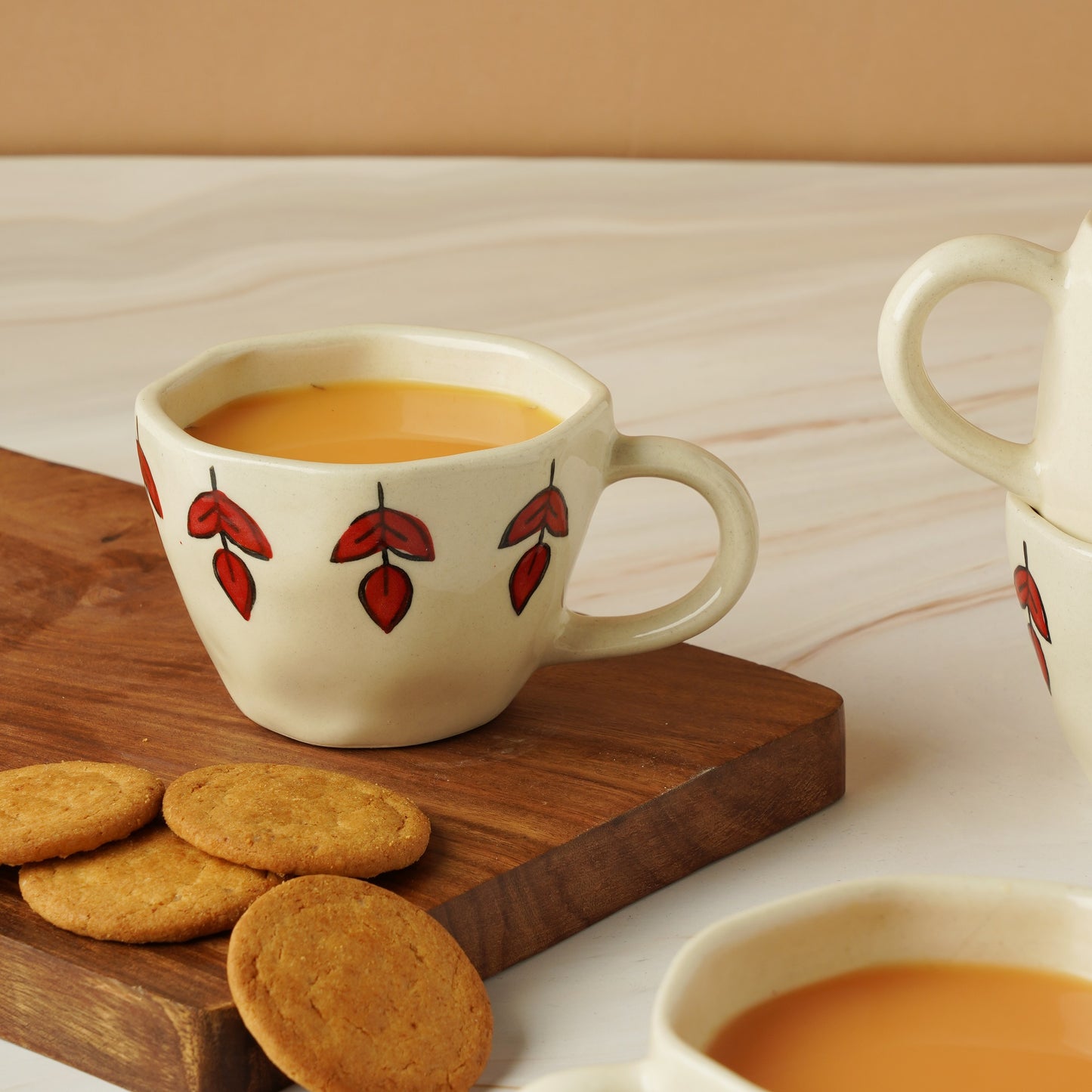 Bohemia Red Leaf Essence of Luxury Living