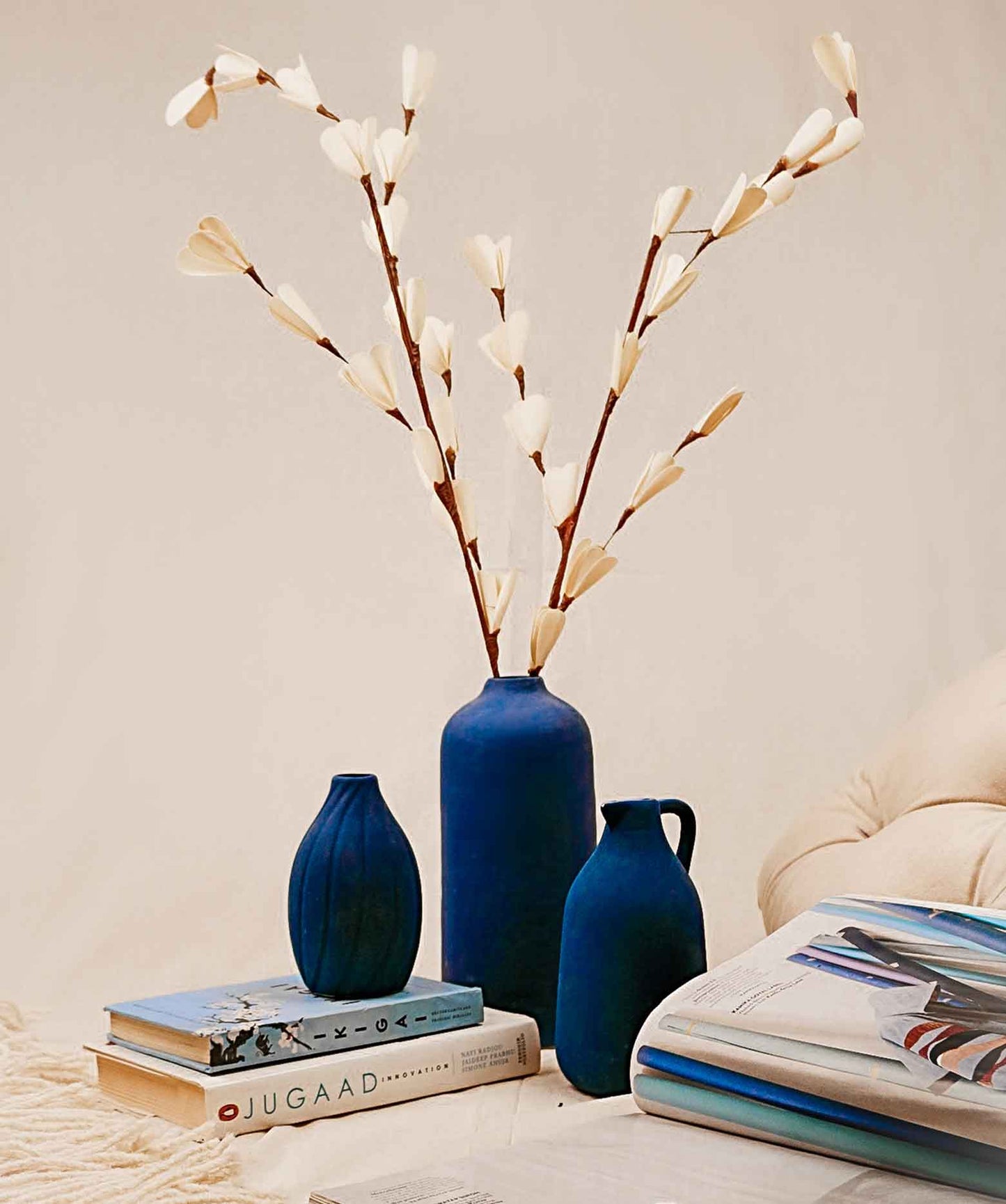 Lily Natural Dried Flower Pack of 5 Sticks