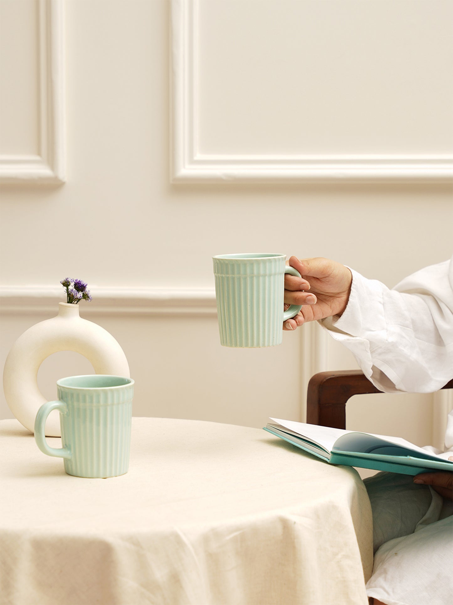 Liny Aqua Mugs