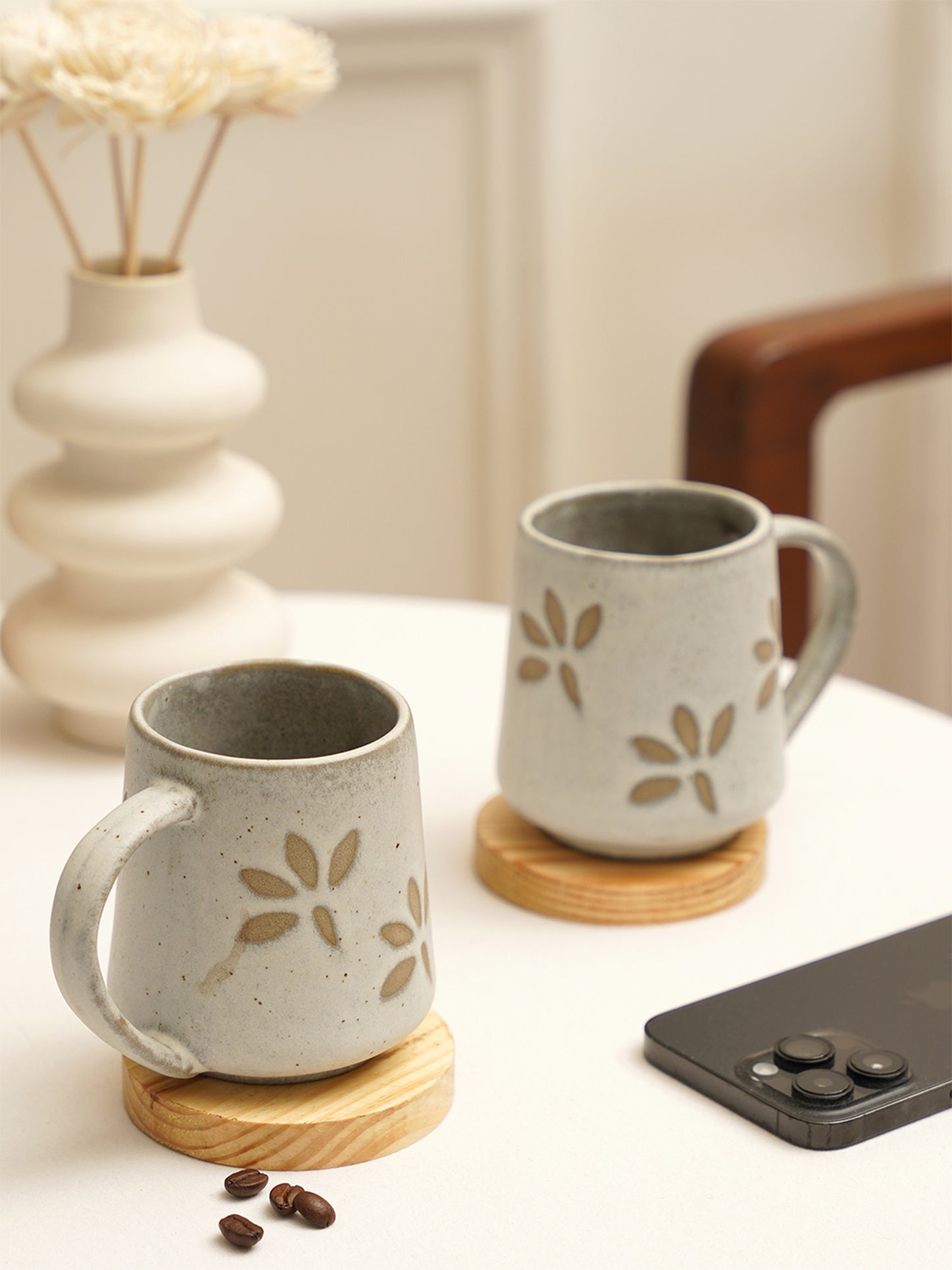 Leafy Mugs