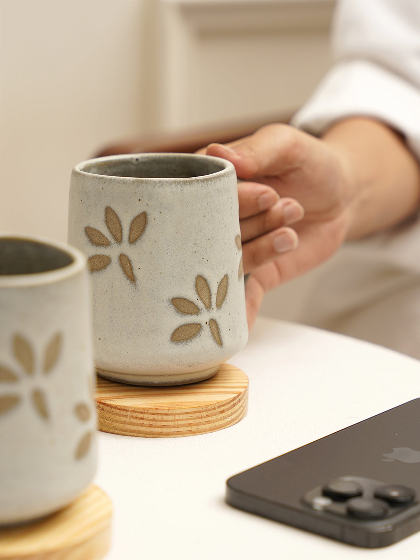 Leafy Mugs