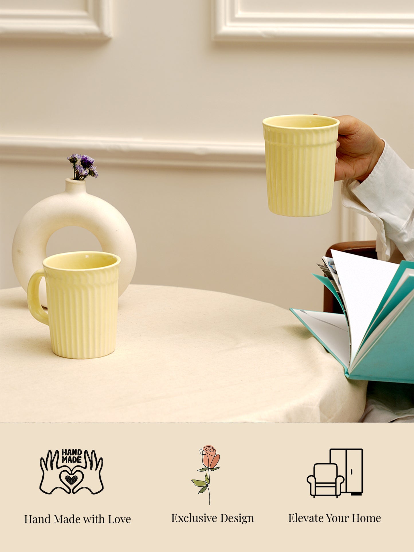 Liny Aqua Mugs