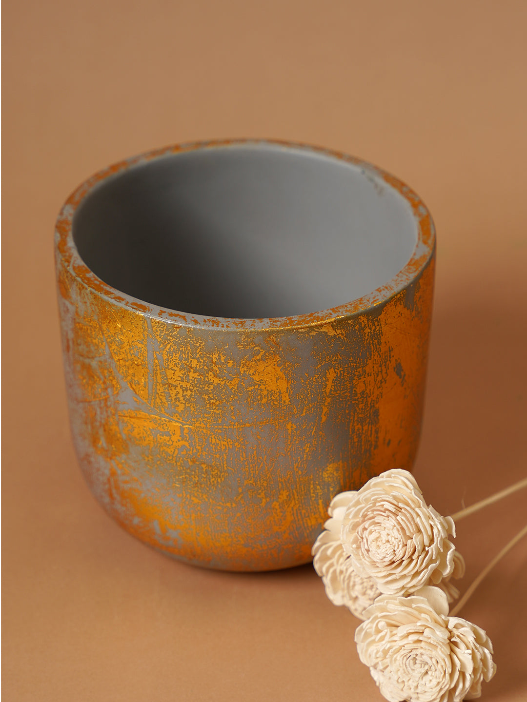 Century Gold Planter