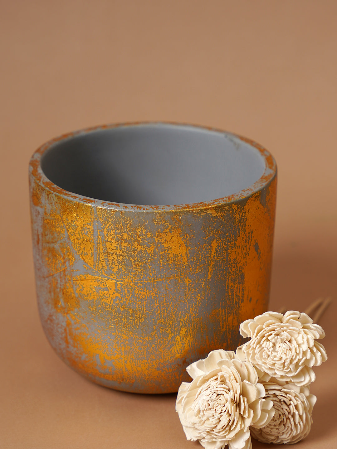 Century Gold Planter