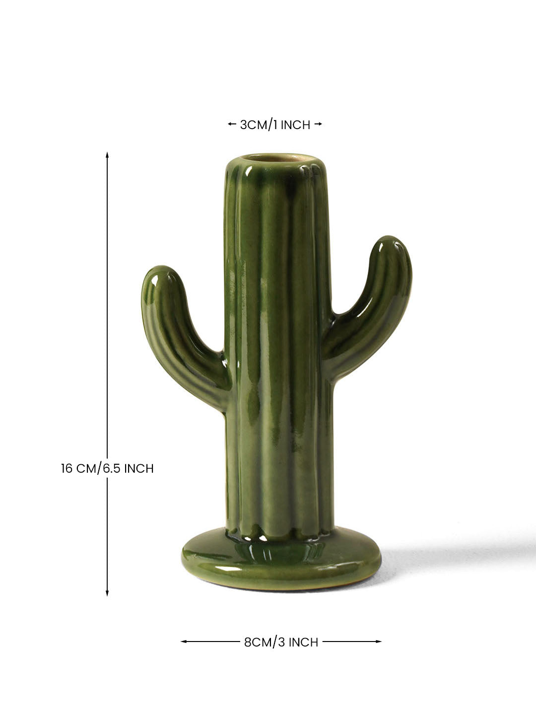 Cactus Vase Set - Green