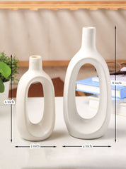 Kieko Vase Set - White
