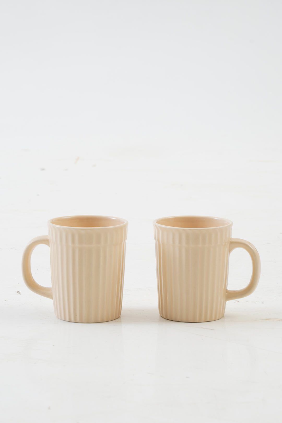 Liny Peach Coffee Mugs set of 2