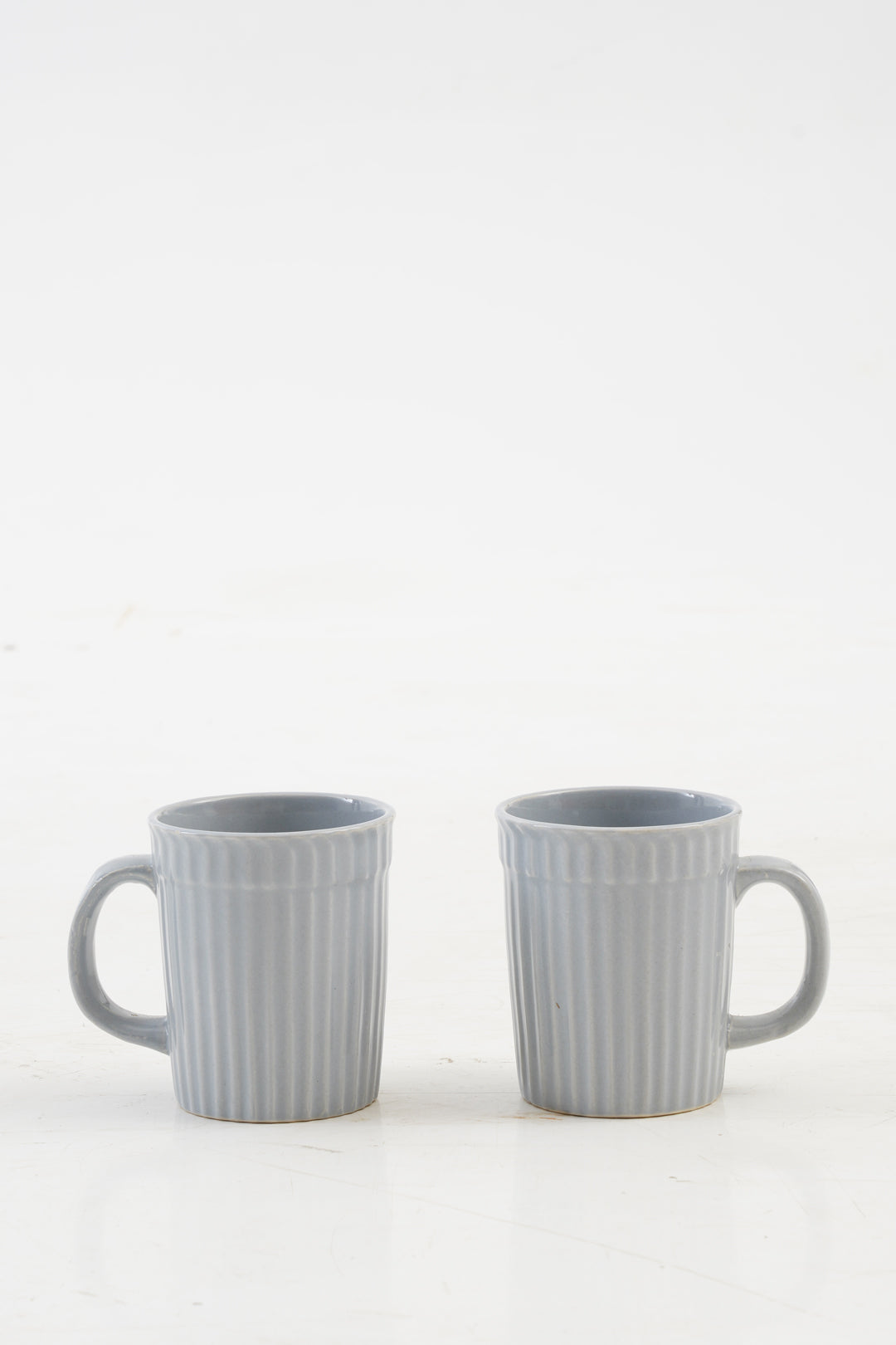 Liny Sky Blue Coffee Mugs set of 2