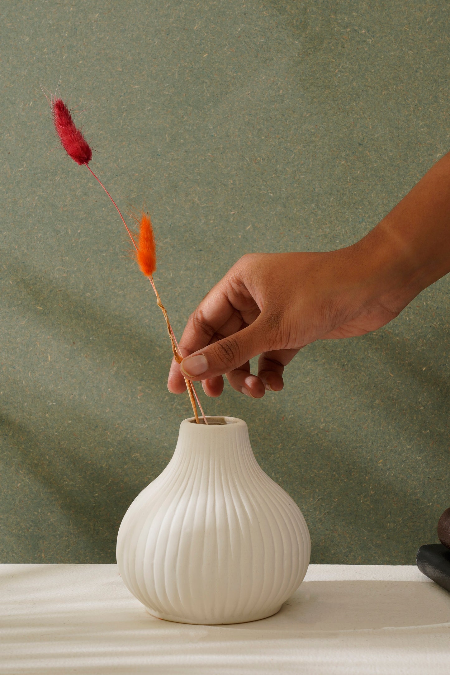 Ivory Vase Small