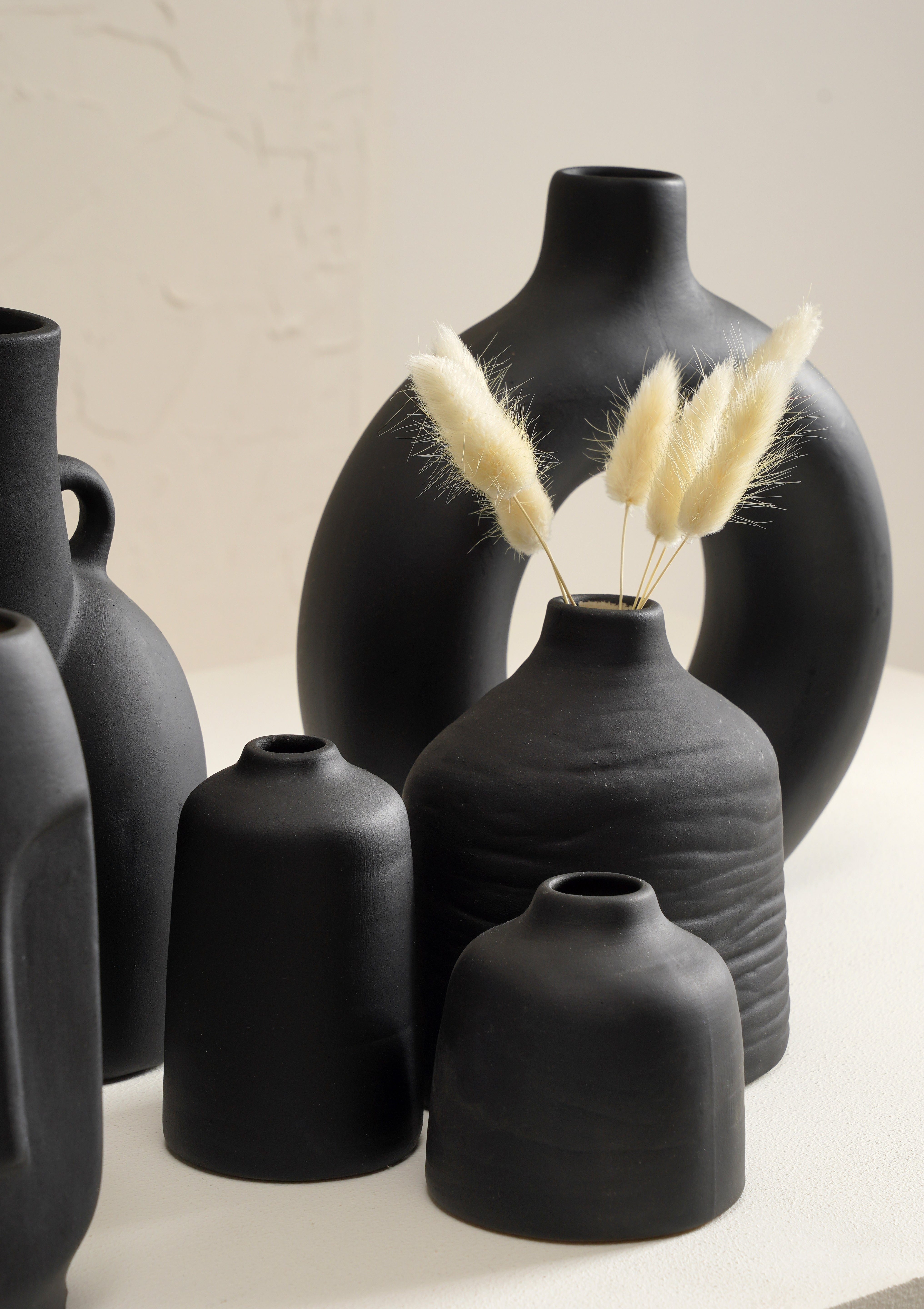 Farmhouse Vase Set - Black