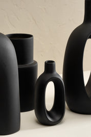 Farmhouse Vase Set - Black