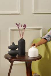 Moonlight Vase Set - White/Black