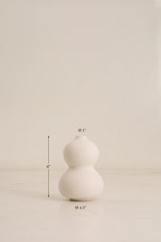 Infinity Oreo Vase Set -White