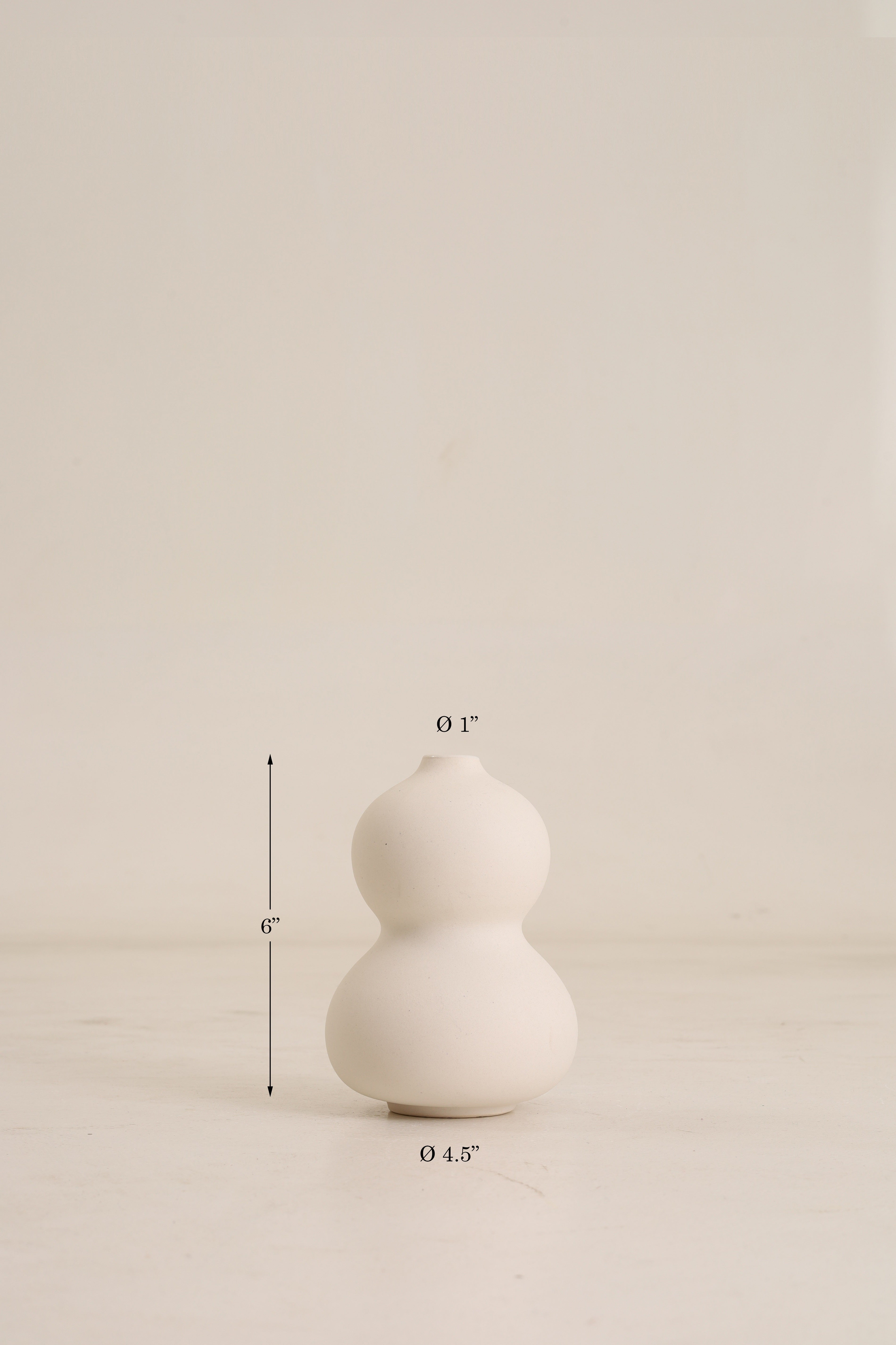Infinity Oreo Vase Set -White