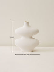 Infinity Oreo Vase Set -White