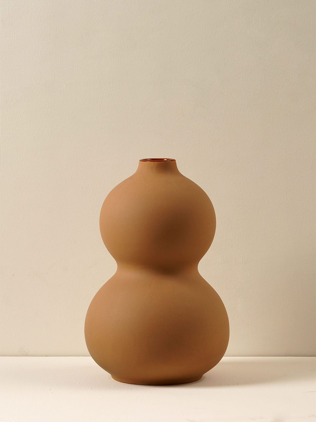 Oreo Big Vase Brown