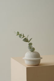 Pluto Vase - White