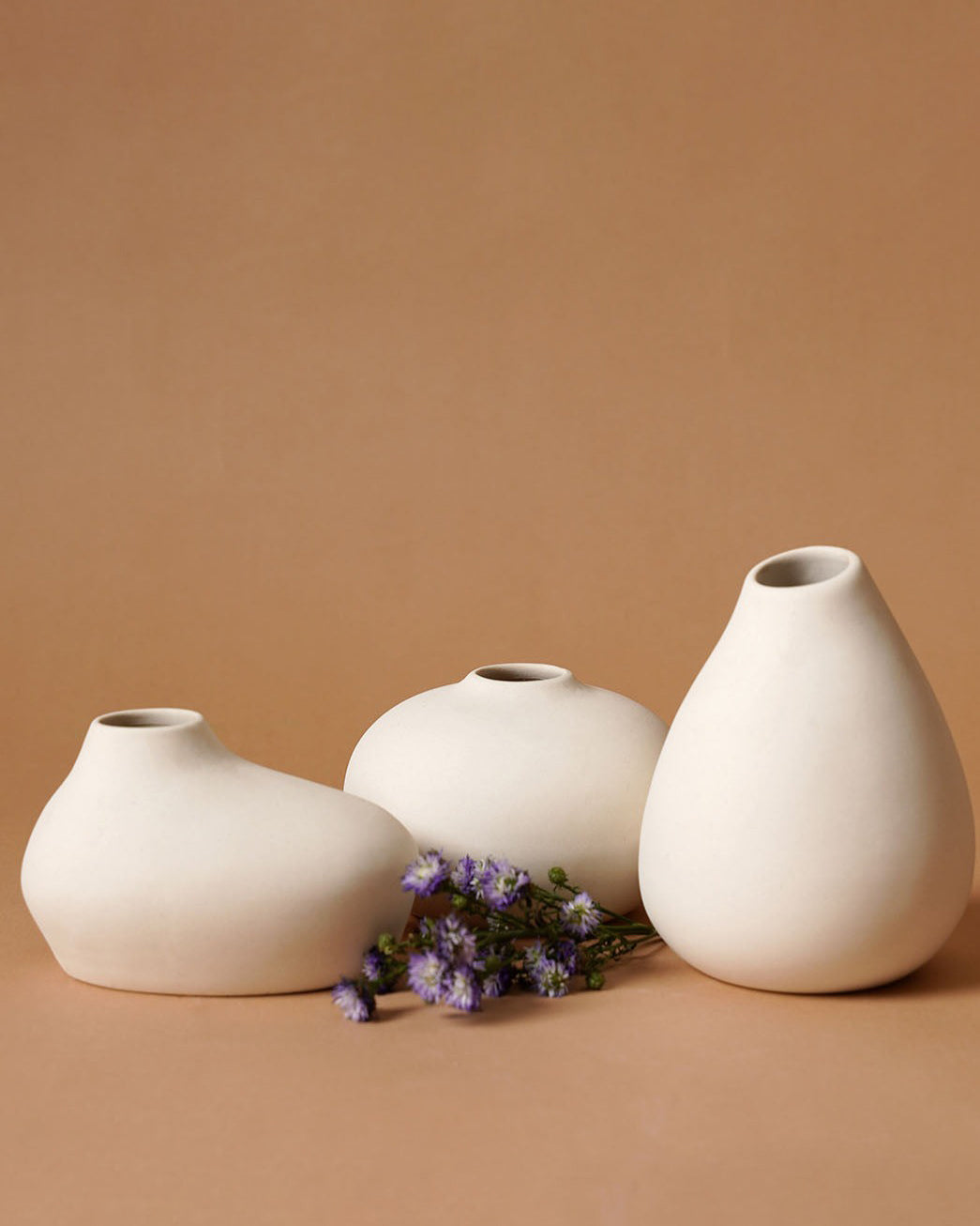 Shimizu Family Vase Set - White