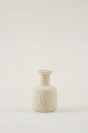 Vintage Roman Boho Bottle Vase - Beige