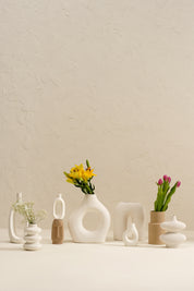 Farmhouse Vase Set - White