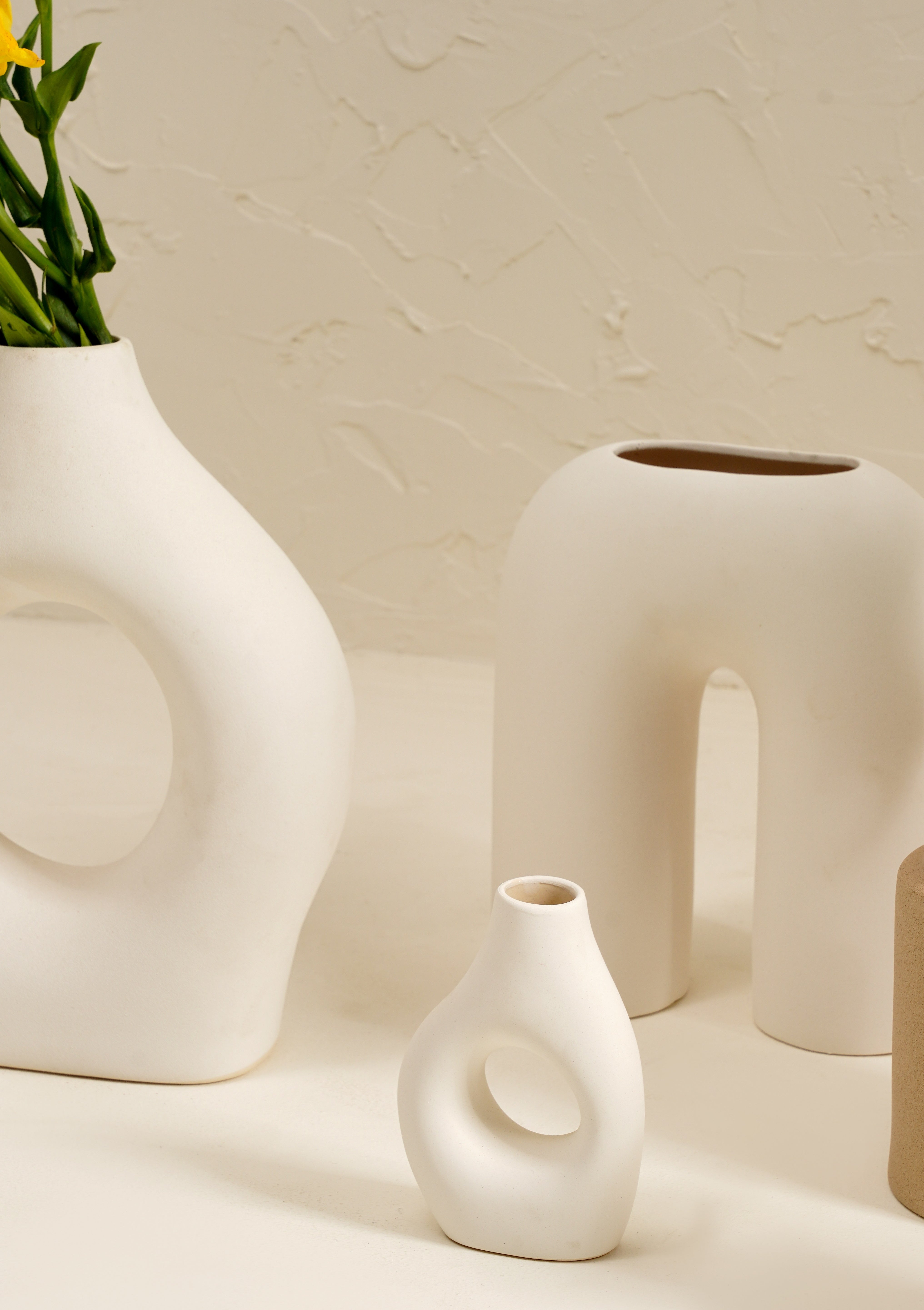Farmhouse Vase Set - White