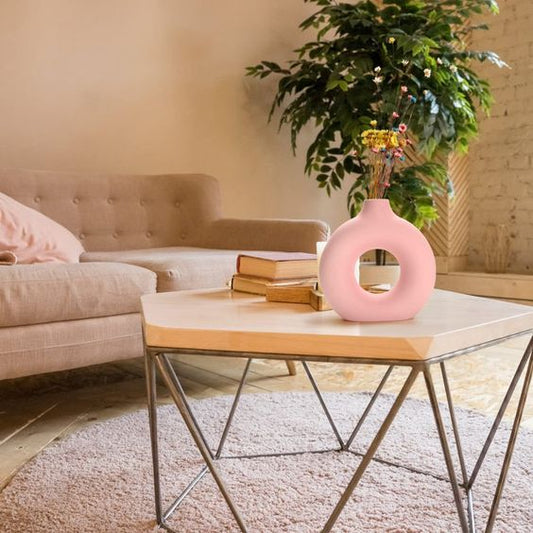 Pastel Pink Donut 6 Inch