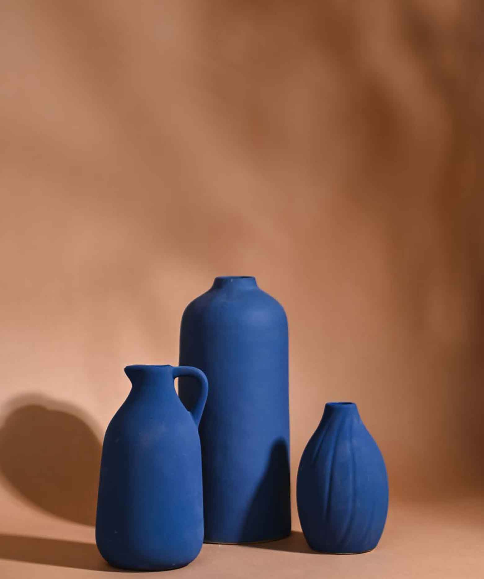Tiara Vase Set - Blue