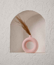 Donut Vase -White