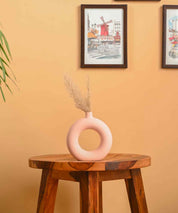 Donut Vase -White