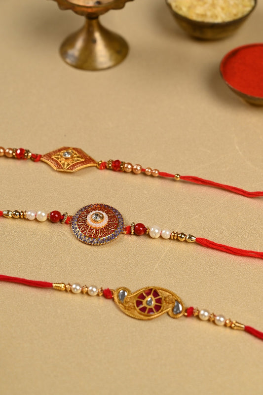 Dhaga Designer Rakhis Set of 3