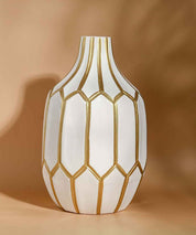 Saskia Vase - White