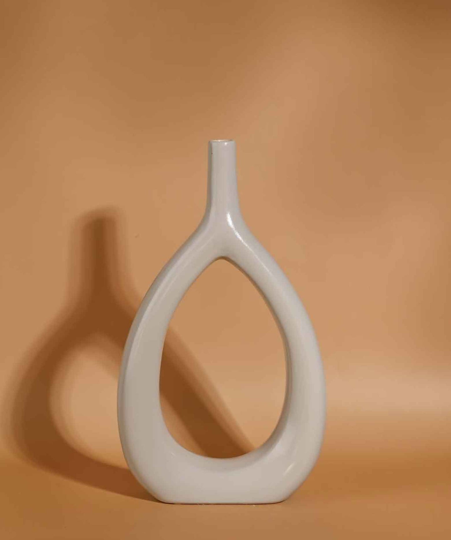 Hollow Vase - Grey