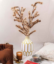 Saskia Vase - White