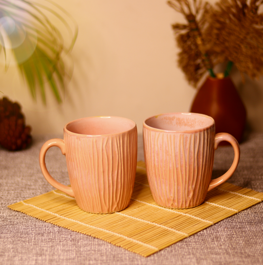Pacific Dual Texture Mugs Pack of 2